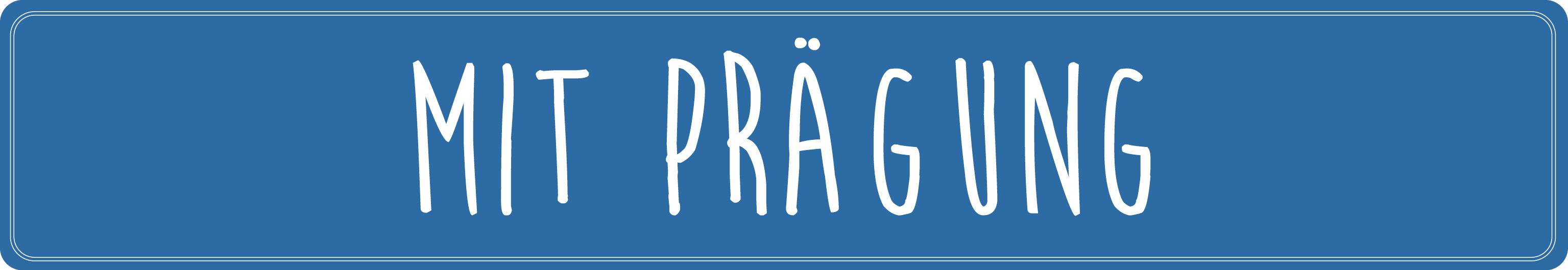 Lesezeichen mit Prägung