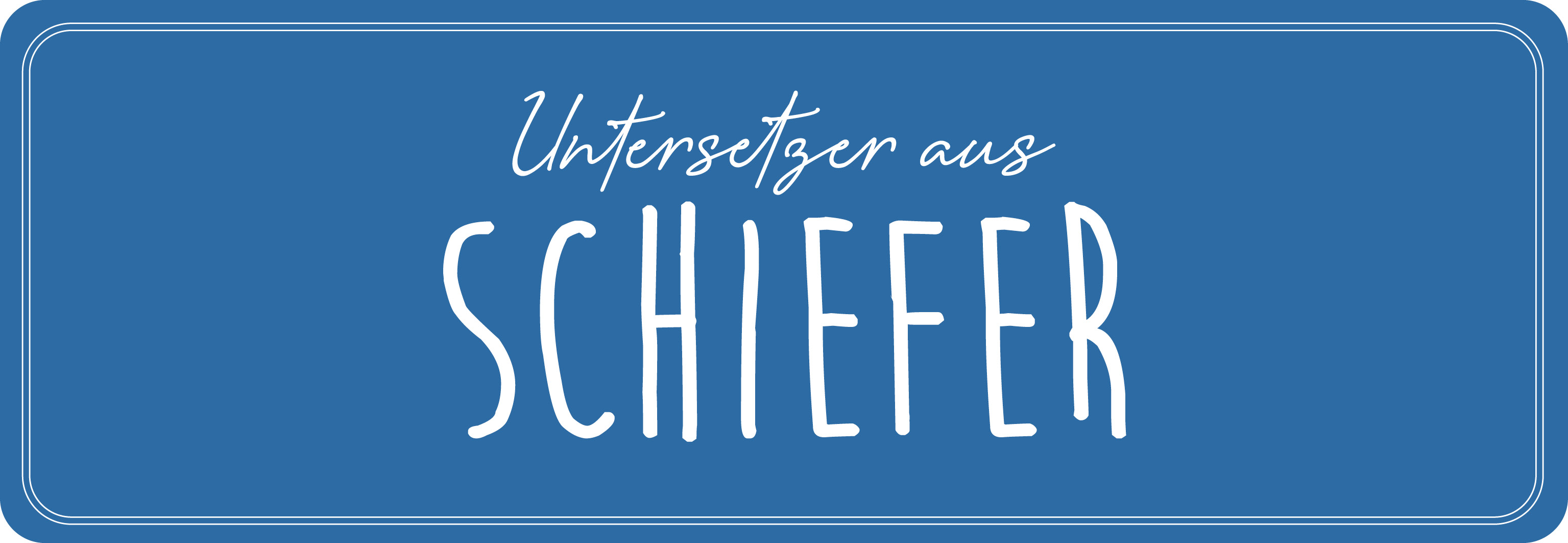 Untersetzer Schiefer