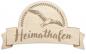 Preview: 51057001 - Holzmagnet halbrund "Heimathafen"