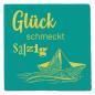 Preview: 51058010 - Marmormagnet "Glück schmeckt salzig"