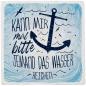 Preview: 600017 - Untersetzer Marmor "... Wasser reichen."