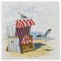 Preview: 600035 - Untersetzer Marmor "Strandkorb"