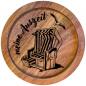 Preview: 610005 - Untersetzer Holz rund "Meine Auszeit"