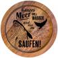 Preview: 610006 - Untersetzer Holz rund "Ganzes Meer voller Wasser..."
