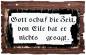 Preview: 621013 - Küstenschild "Gott schuf die Zeit, von Eile..."
