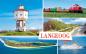 Preview: KLM1704 - KLM Acrylglasmagnet Langeoog