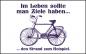 Preview: KLM1763 - KLM Acrylglasmagnet „Im Leben sollte man...“