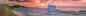 Preview: NDS081-PK - Panoramakarte Nordsee Strandkorb