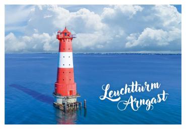 20033570 - Editionspostkarte Nordsee "Leuchtturm Arngast"