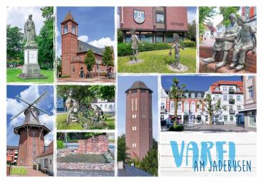 20033574 - Editionspostkarte Nordsee „Varel am Jadebusen" Vielmotiv