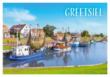 20033586 - Editionspostkarte Nordsee „Greetsiel"