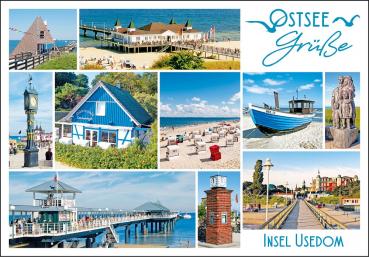 25011102 - Editions - PK "Ostsee Grüße" Usedom