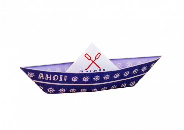 30020002 - Papierboot "Ahoi"