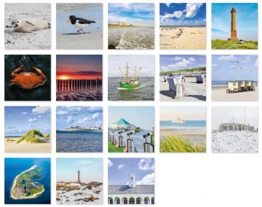 Memo Spiel „Norderney“