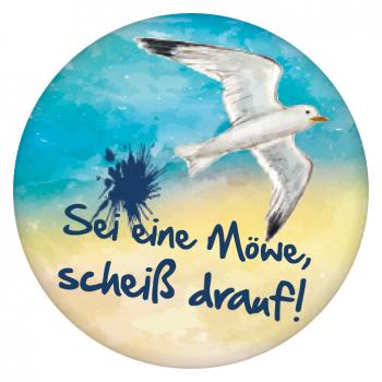 51054002 - Button Magnet "Scheiß drauf"