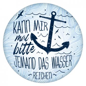 51054003 - Button Magnet "das Wasser reichen"
