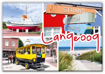 51055108 - Magnet Standard matt - "Langeoog" Vielmotiv