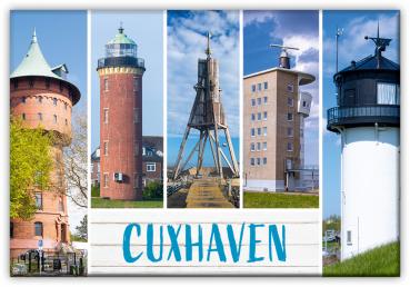 51055114 - Magnet Standard matt - "Cuxhaven" Vielmotiv