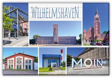 51055132 - Magnet Standard matt - "Wilhelmshaven" Vielmotiv