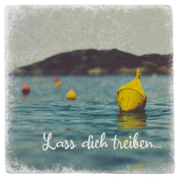 600030 - Marmortafel „Lass Dich treiben“