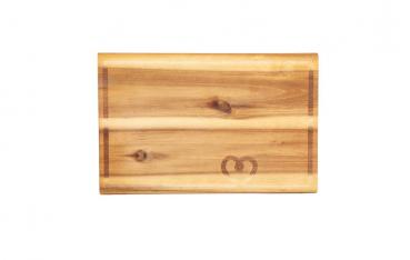 Holzbrettchen "Herzknoten"