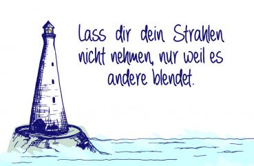 KLM1811 - KLM Acrylglasmagnet Lass dir dein Strahlen..."