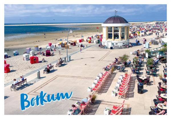 20033580 - Editionspostkarte Nordsee „Borkum"