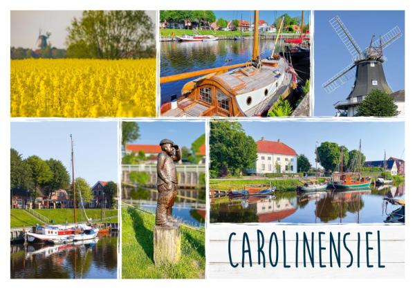 20033582 - Editionspostkarte Nordsee „Carolinensiel“ Vielmotiv