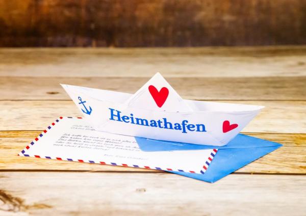 30020001 - Papierboot "Heimathafen"
