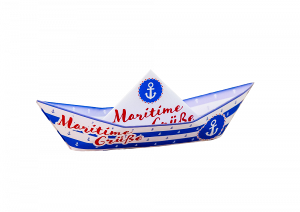 30020004 - Papierboot "Maritime Grüße"