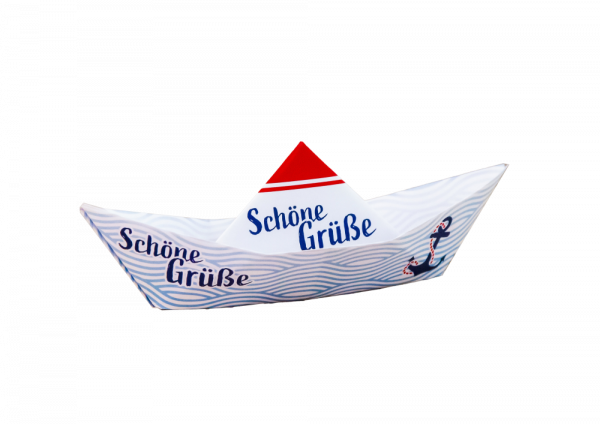 30020006 - Papierboot "Schöne Grüße"
