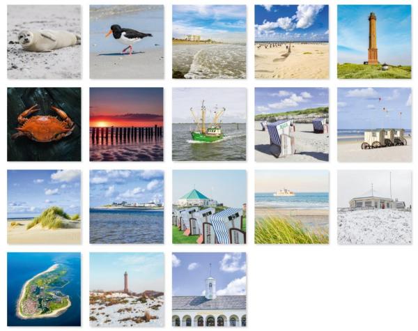 Memo Spiel „Norderney“