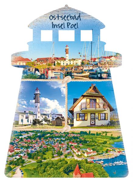 51050326 - Formmagnet Leuchtturm "Poel"