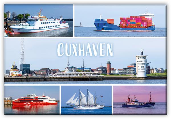 51055115 - Magnet Standard matt - "Cuxhaven" Vielmotiv