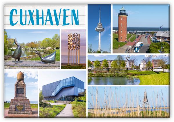 51055116 - Magnet Standard matt - "Cuxhaven" Vielmotiv