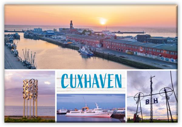 51055117 - Magnet Standard matt - "Cuxhaven" Vielmotiv