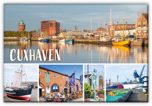 51055119 - Magnet Standard matt - "Cuxhaven" Vielmotiv