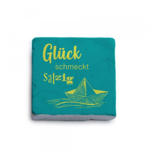 51058010 - Marmormagnet "Glück schmeckt salzig"