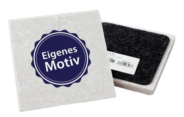 600014 - Untersetzer Marmor "Eigenes Motiv"