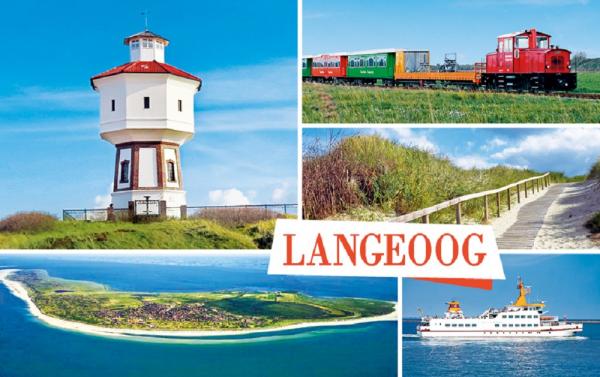 KLM1704 - KLM Acrylglasmagnet Langeoog